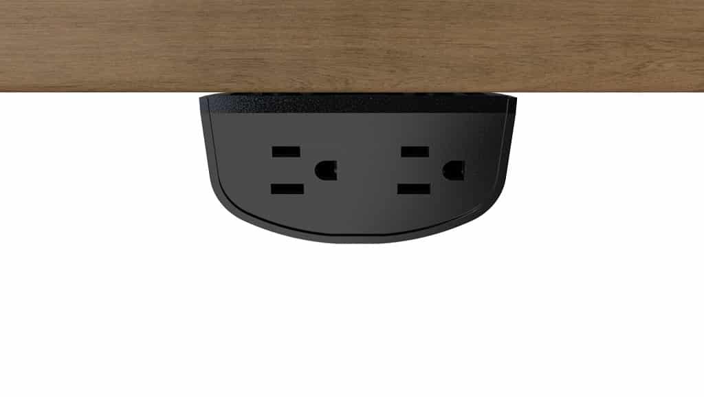 Power outlet to add to front of table