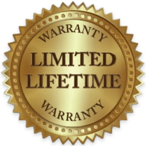 Limited Lifetime Warranty Badge