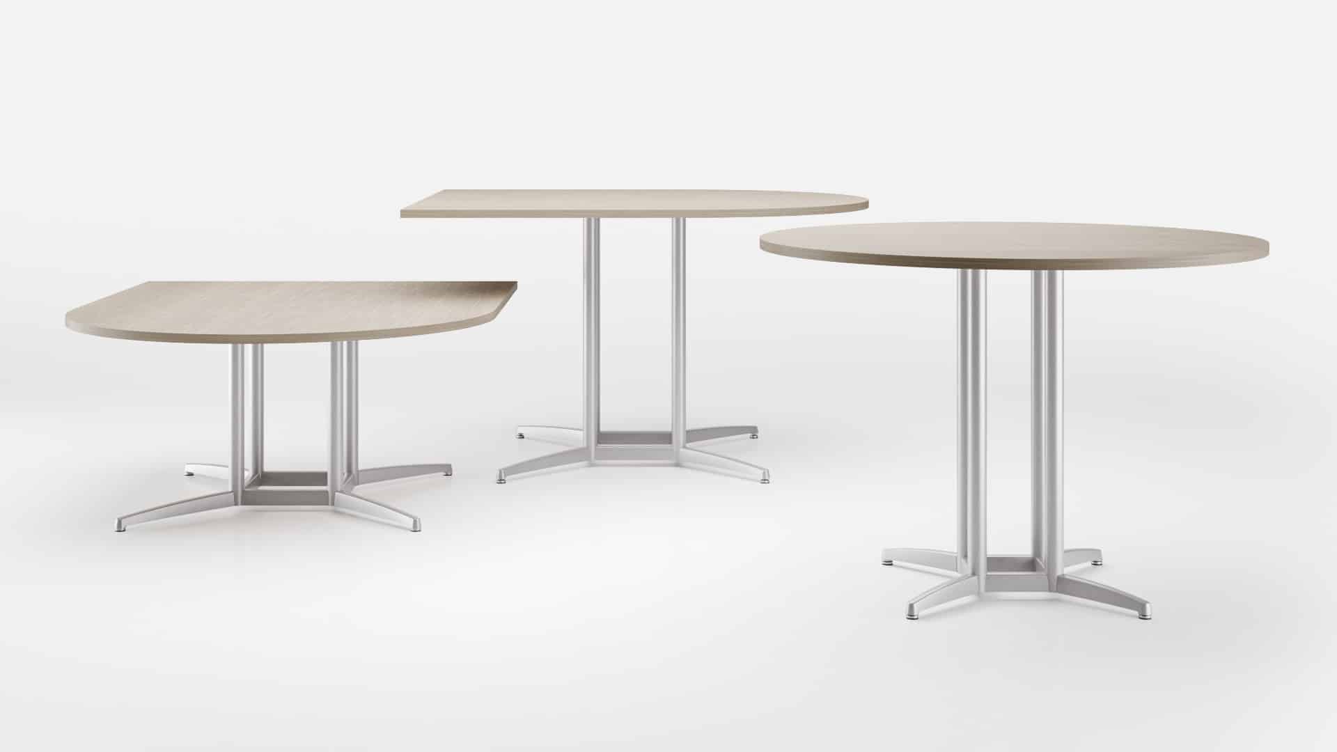 Supreme collaboration, rounded, circular tables